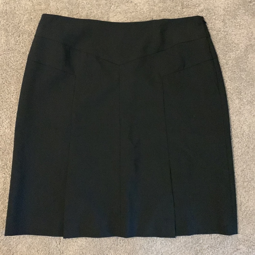 LOFT classic black skirt